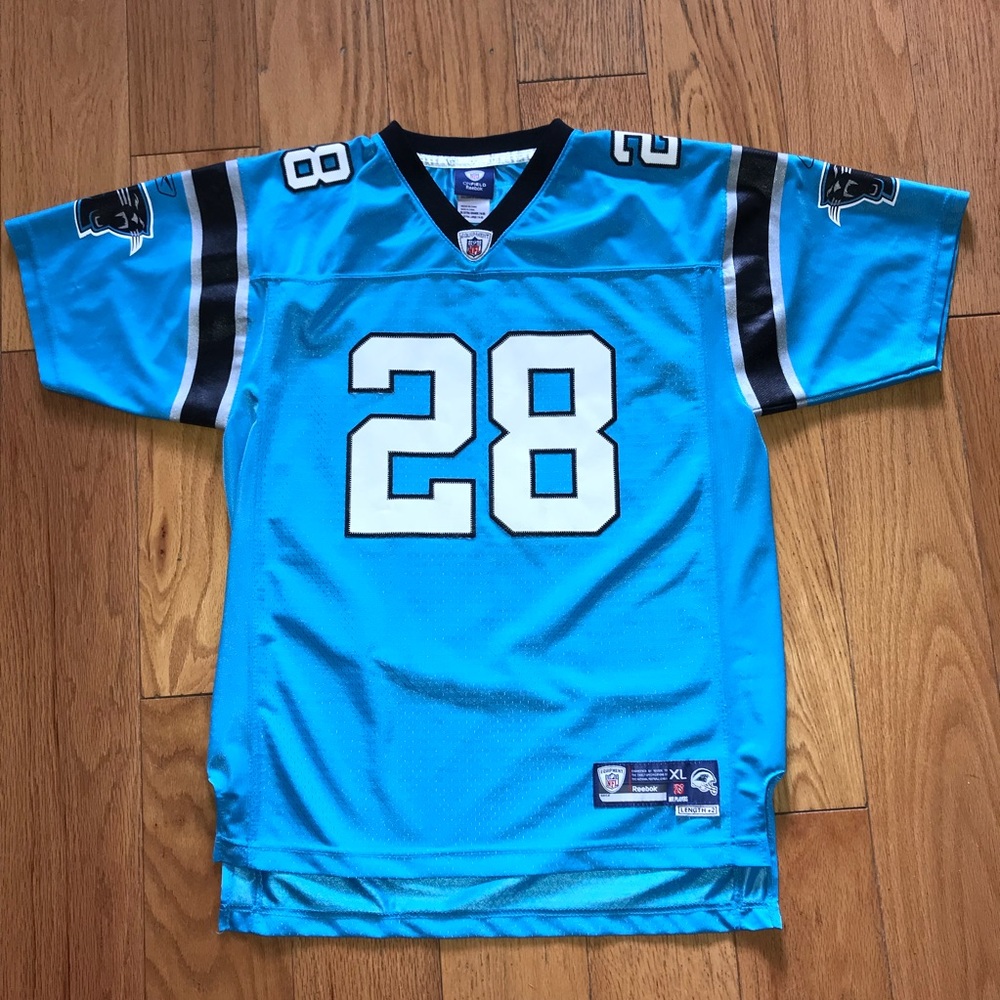 BOYS NFL CAROLINA JONATHAN STEWART JERSEY BYREEBOK